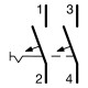 Автоматичний вимикач 16A Hager C2р