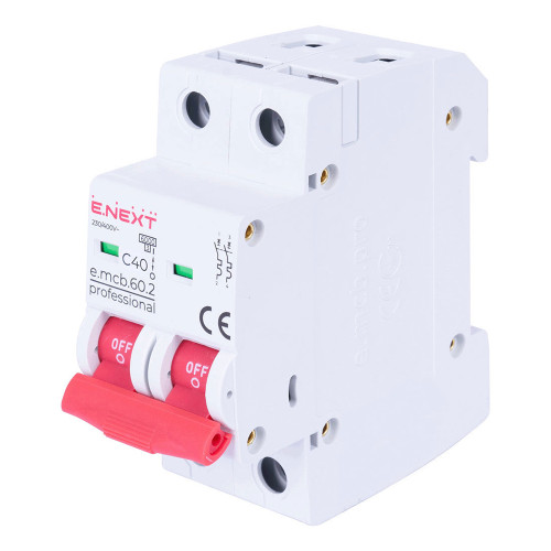 Модульный автоматический выключатель e.mcb.pro.60.2.C 40 P042021