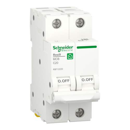Автоматический выключатель 20A Schneider Electric RESI9 C2р
