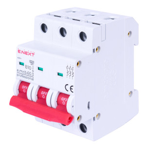 Модульный автоматический выключатель e.mcb.pro.60.3.B 10 p041025