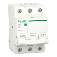 Автоматичний вимикач 40A Schneider Electric RESI9 C3р