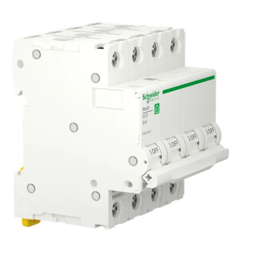 Автоматичний вимикач 40A Schneider Electric RESI9 C4р