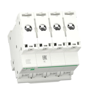 Автоматичний вимикач 40A Schneider Electric RESI9 C4р
