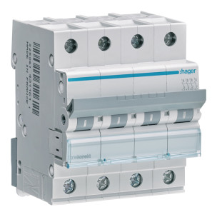 Автоматичний вимикач 10A Hager C4p