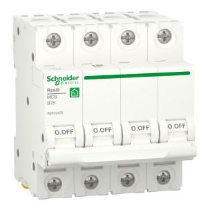 Автоматичний вимикач 25A Schneider Electric RESI9 B4р