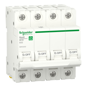 Автоматичний вимикач 32A Schneider Electric RESI9 B4р