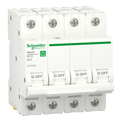 Автоматический выключатель 63A Schneider Electric RESI9 B4р