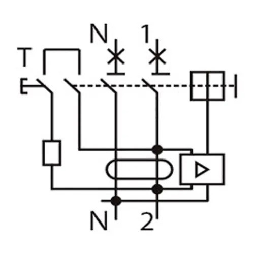 Выключатель дифференциального тока e.rccb.pro.2.40.30, 2р, 40А, 30мА
