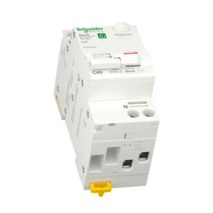 Вимикач диференціального струму 40A Schneider RESI9 1P+N 30мA C тип АC