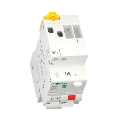 Вимикач диференціального струму 32A Schneider RESI9 1P+N 30мA C тип АC