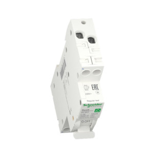 Вимикач диференціального струму компактний 16A Schneider RESI9 1P+N 10мA C тип А