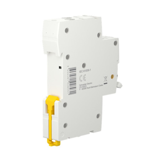 Вимикач диференціального струму компактний 20A Schneider RESI9 1P+N 30мA C тип АC