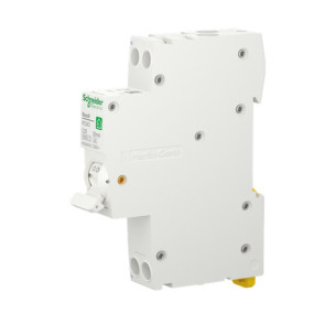 Выключатель дифференциального тока компактный 25A Schneider RESI9 1P+N 30мA C тип А