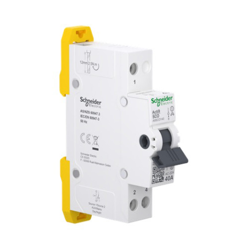 Перемикач 3-х позиційний Schneider Electric iSSW Acti9 1P 40A A9SCO140