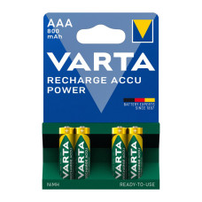 Акумулятор Varta AAA 800 mAh 4xBL