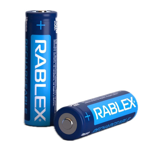 Акумулятор Rablex 18650 Li-ion 3.7 V 3400mAh 1xBL із захистом