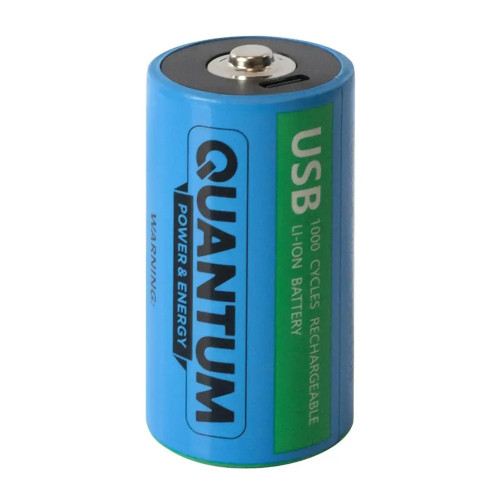 Комплект акумуляторів Quantum USB Li-ion D 5200 mAh