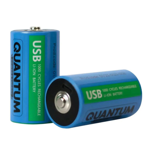 Комплект акумуляторів Quantum USB Li-ion D 5200 mAh