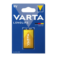 Батарейка VARTA LONGLIFE крона 6LR61 1xBL ALKALINE