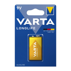 Батарейка VARTA LONGLIFE крона 6LR61 1xBL ALKALINE