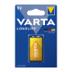 Батарейка VARTA LONGLIFE крона 6LR61 1xBL ALKALINE