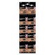 Батарейка Duracell лужна AAA LR03 20xBL ALKALINE