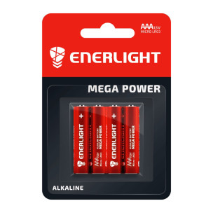 Батарейка Enerlight щелочная AAA LR03 4xBL ALKALINE Батарейка Enerlight щелочная AAA LR03 4xBL ALKALINE