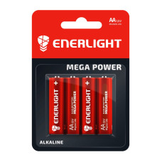 Батарейка Enerlight лужна AA LR6 4xBL ALKALINE
