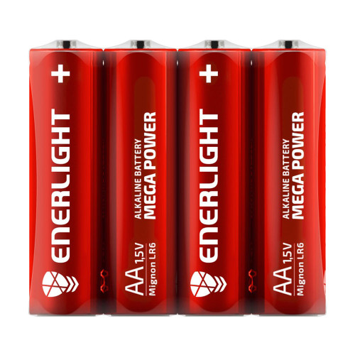 Батарейка Enerlight лужна AA LR6 4xFOL ALKALINE