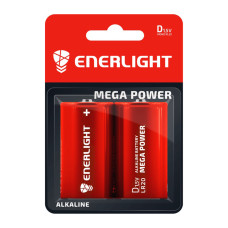 Батарейка ENERLIGHT лужна D LR20 2xBL ALKALINE