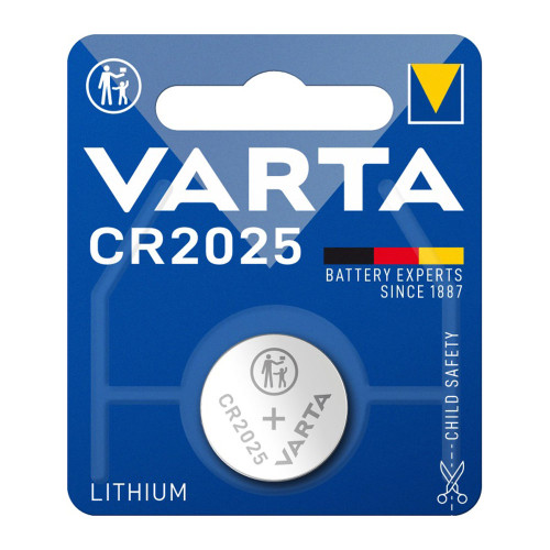 Батарейка VARTA CR 2025 1xBL Lithium