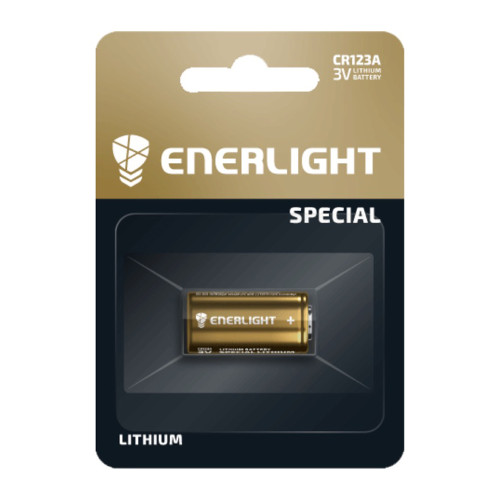 Батарейка Enerlight CR 123A 1xBL Lithium