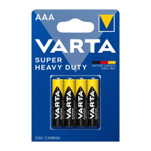 Батарейка VARTA SUPERLIFE мікропальчик сольовий AAA R03 4xBL Батарейка VARTA SUPERLIFE мікропальчик сольовий AAA R03 4xBL