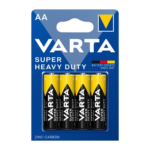 Батарейка VARTA SUPERLIFE пальчик сольовий AA R6 4xBL