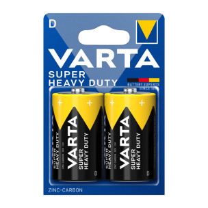 Батарейка VARTA SUPERLIFE солевая D R20 2xBL