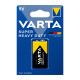 Батарейка VARTA сольова крона 6F22 1xBL