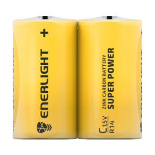 Батарейка Enerlight сольова C R14 2xFOL Батарейка Enerlight сольова C R14 2xFOL