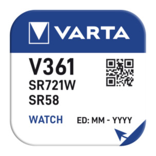 Батарейка часовая VARTA SR 58 AG 11