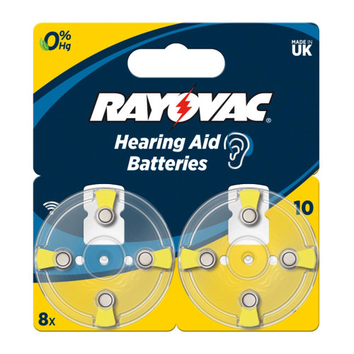 Батарейка RAYOVAC 10 8xBL Zinc Air