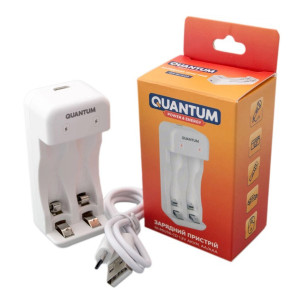 Зарядний пристрій універсальний Quantum QM-BC1020 2-slot (USB)