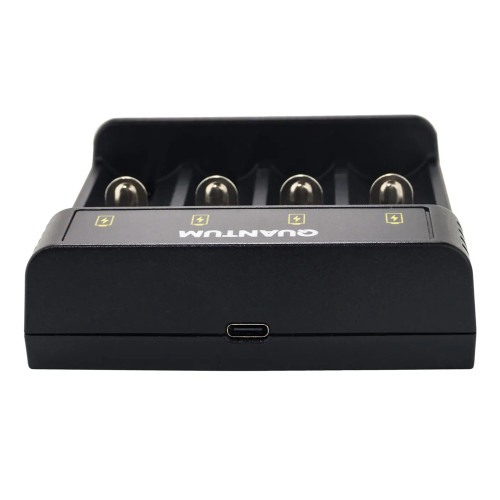 Зарядний пристрій універсальний Quantum 3,7V QM-BC2040 4-slot (USB)