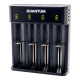 Зарядний пристрій універсальний Quantum 3,7V QM-BC2040 4-slot (USB)