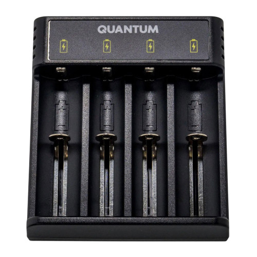 Зарядний пристрій універсальний Quantum 3,7V QM-BC2040 4-slot (USB)