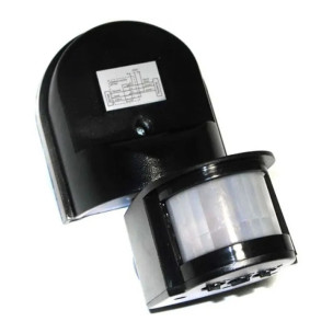 Датчик руху Lemanso LM629 180° чорний