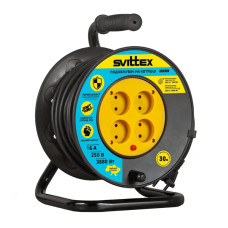 Подовжувач на котушці SVITTEX 30 м SV-005-B