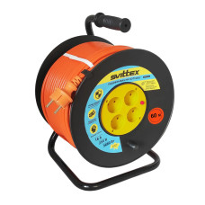 Подовжувач на котушці SVITTEX Maxi з термозахистом 60 м SV-051