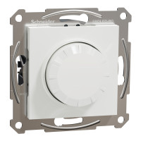 Поворотний LED димер типу RC 3–370 Вт без рамки Schneider Electric Asfora, білий