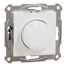 Поворотний LED димер типу RC 3–370 Вт без рамки Schneider Electric Asfora, білий