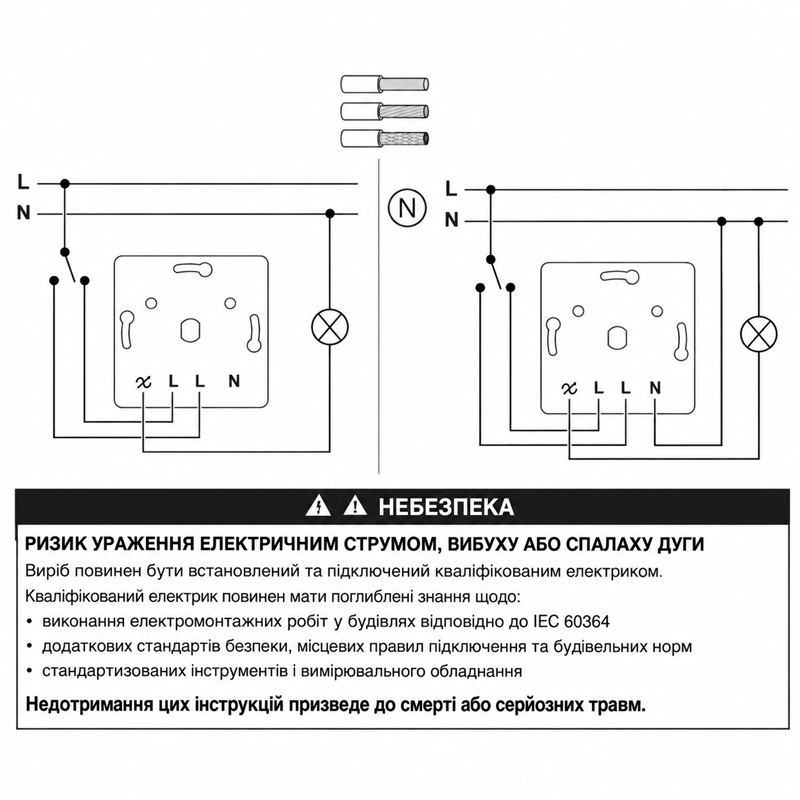 Поворотний LED димер типу RC 3–370 Вт без рамки Schneider Electric Asfora, кремовий
