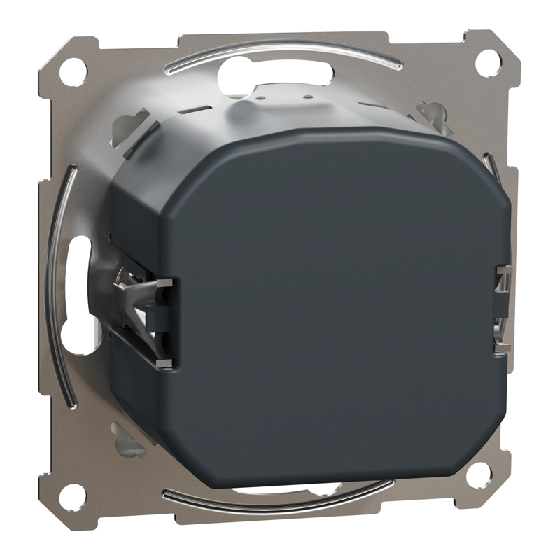 Поворотний LED димер типу RC 3–370 Вт без рамки Schneider Electric Asfora, білий